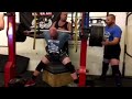 Valley Barbell max squats