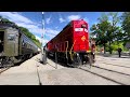 Switching moves at the Whippany Railway Museum with NJ Transit GP40PH-2 4109 5/19/24