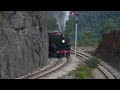 Zig Zag Railway: Baldwin Steam Locomotive 218a Training Run (includes Driver challenges...)