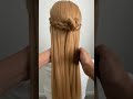 Quick hairstyle for girls