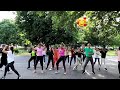 Rock Your Baby - George McCrae | Soul Line Dance | Dance At The Park | Zaldy Lanas