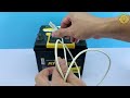 How To Make Simple 1.5V Batery Welding Machine At Home ! Genious Idea