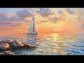 Relaxing Coastal Screensaver: Calm Sea and Beach Landscapes | Art Screensaver for Your TV 🌊🐚