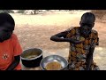 Cooking  African Traditional  food for  lunch/African village life