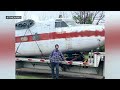 Alberta aviation enthusiast parks vintage passenger jet in his backyard