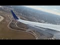 United Airlines Boeing 737-800 taking off from ORD!
