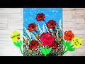 Wildflowers Blooming / Draw with Chicks!? / Easy Painting for Beginners / Ree Art