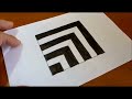Very Easy!! How To Draw 3D Hole - Anamorphic Illusion - 3D Trick Art on paper