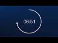 25 minute timer - Pomodoro Technique - 4 x 25 min - Study Timer / Cyberpunk Color Wheel