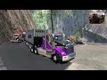 ¡EMBALADOS EN BAJADA EXTREMA CON 42 TONELADAS! | American Truck Simulator