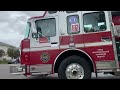 Calgary Fire Department Engine 21 Responding HOT to MVA