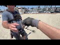 Beach Metal Detecting - Belmont Shores - (Shake Shake Shake)