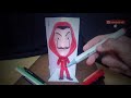 3D ART DESENHANDO DALÍ DOLL EM 3D | I DON'T CARE AT ALL PERSPECTIVE TRICK