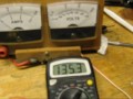 Voltmeter for variable AC outlet on work bench