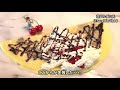 【悲報】盛り盛りクレープの包み方変えたら残念なクレープにになります！/breakfast/creamy crepe compilation/Cooking/Home cook/자택요리/크레페