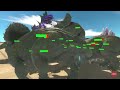 Evolution To Become King Cobra - Battle With Dinosaur Army |  Animal Revolt Battle Simulator