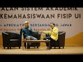 PESAN RADITYA DIKA UNTUK MAHASISWA BARU