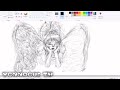 Speed Draw of my sketch work, “angel” | Ygnnacui TV