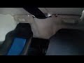 minivan camper pull out bed and windows covered