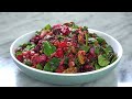 Quinoa Beets and Spinach Salad Recipe for Vegetarian and Vegan Diet 🥗 💪