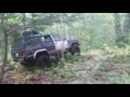 Off roading a lifted XJ Jeep Cherokee