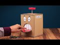 4 Amazing Coin Banks From Cardboard | Amazing Cardboard Projects