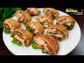 Malai Chicken Bread Pocket || Iftar Special Recipe || Ramadan 2023 Recipes