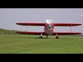 Beechcraft Model 17 Staggerwing Flight Demonstration