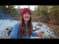 car camping in the mountains - thanksgiving special