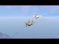 PUTIN UNDERSTIMATED NATO! Ukrainian fighter Jets & Helicopters Attack on Russian Army Convoy -GTA5