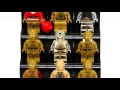 Every Lego C-3PO Minifigure Ever!!! + Rare Gold Chrome C-3PO | Collection Review