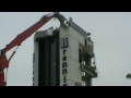 Brannigans office building demolition, Christchurch New Zealand