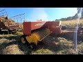 Raking and Baling Dry Hay!