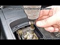 Gear Knob and Gaiter Removal and Refitting - Volkswagen Polo