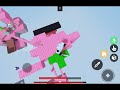 Tryharding with the trintny kit in Roblox bedwars
