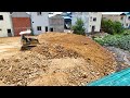 Epic4! Pour soil Delete The Lake around the house by 5Ton Truck Drop Soil & Small Dozer Push