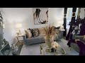 LUXURIOUS GOLD AND BLACK LIVING ROOM TOUR