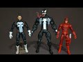 Custom Venom Symbiote Marvel Legends Hasbro Spider-Man Retro Figure Quick Look Review