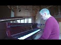 'Bred Dina Vida Vingar', arranged for solo piano and performed by Geir Øyvind Eskeland