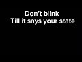 Don’t blink