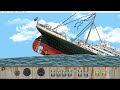 Floating Sandbox 1912 April 15 Titanic Sinking