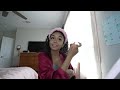 FALL MORNING ROUTINE as a college student *cozy, realistic, productive* | chit chat GRWM
