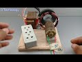 7000 watt free energy generator with dc motor and big copper wire use transformers