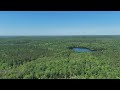 Flight from Sunrise lake to county highway W and back. (Part 1) DJI Mini Pro 4.