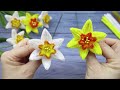 💝GIFT with your own hands! Narcissus flowers. Flowers Pipe Cleaners DIY
