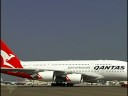 Qantas A380 Arrives at LAX (from Melbourne)