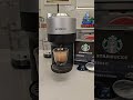 Nespresso Vertuo Pop+ Deluxe Coffee and Espresso Machine IN ACTION!