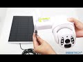 How to Set up and Install INSEETECH 2K 4MP Outdoor Wireless Solar Security Camera  with Tuya  App?