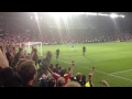 Bayern Munich vs Chelsea Lukaku failed penalty Super Cup 2013 (live view from spectator)