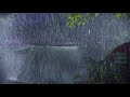 ⚡ Terrible Thunderstorm at Night with Heavy Rain on Tent & Very Intense Thunder Sounds | White Noise
